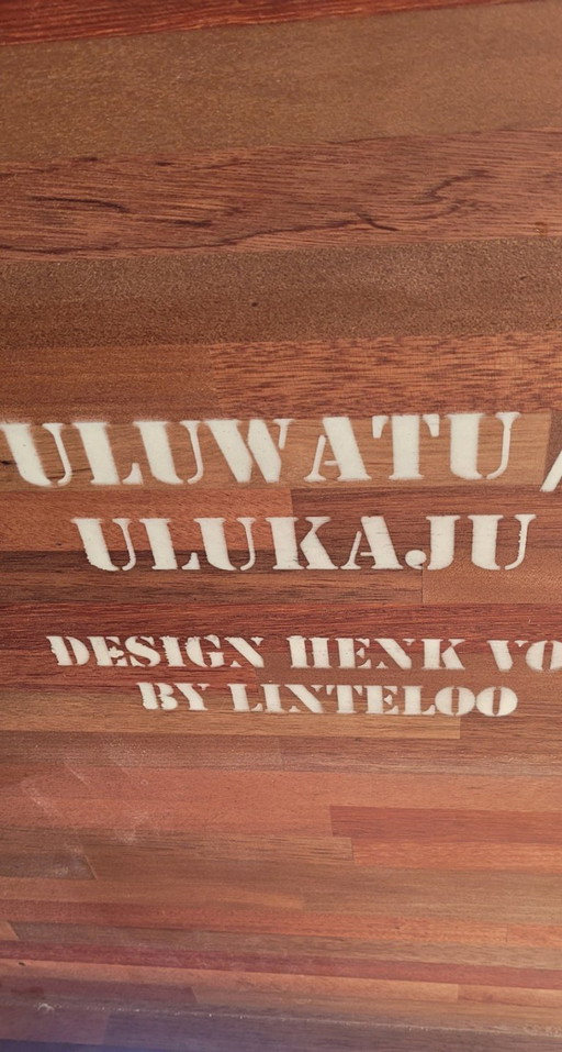 Ein wunderschöner Designer-Esstisch von Henk Vos für Linteloo