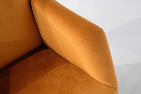 Image 1 of Pair of fabric armchairs, Italy, 1960s.
