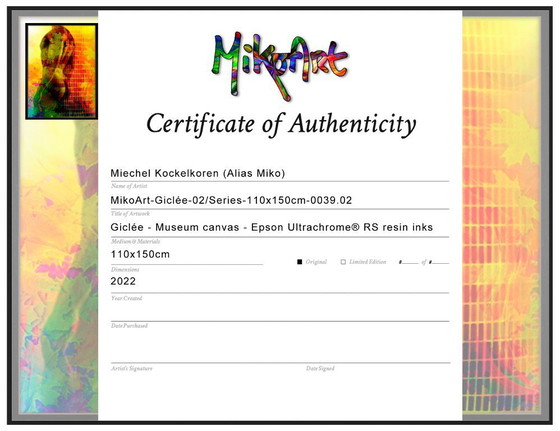 Image 1 of MikoArt-Giclée-02/Serie-110x150cm-0039.02
