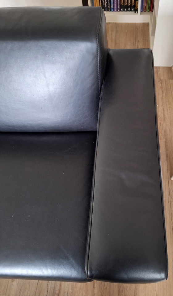 Image 1 of Lederen loveseat