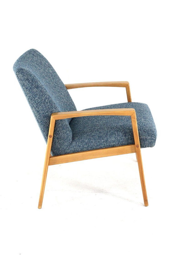 Image 1 of Vintage fauteuil 'Alerheim' nieuw gestoffeerd