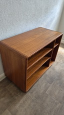 Dyrlund Teak-Schallplattenwagen | Dänisches Design der Mitte des 20. Jahrhunderts