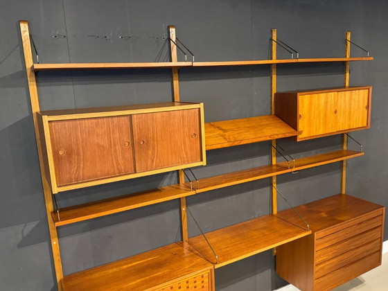 Image 1 of Wall System | Royal System | Poul Cadovius | Teak