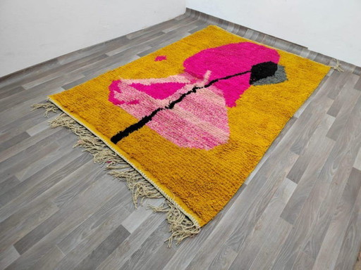 Traditionelle marokkanische Teppiche in Leinenoptik, 350 cm x 200 cm