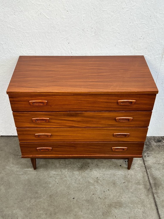 Image 1 of Commode vintage en teck, Pays-Bas, années 1960