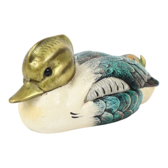Image 1 of Vintage Duck Statue Malevolti Italy