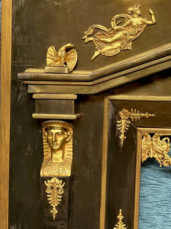 Kamindekoration im Empire-Stil. – Dekorative Objekte, Bronze (photo 6 of 11)