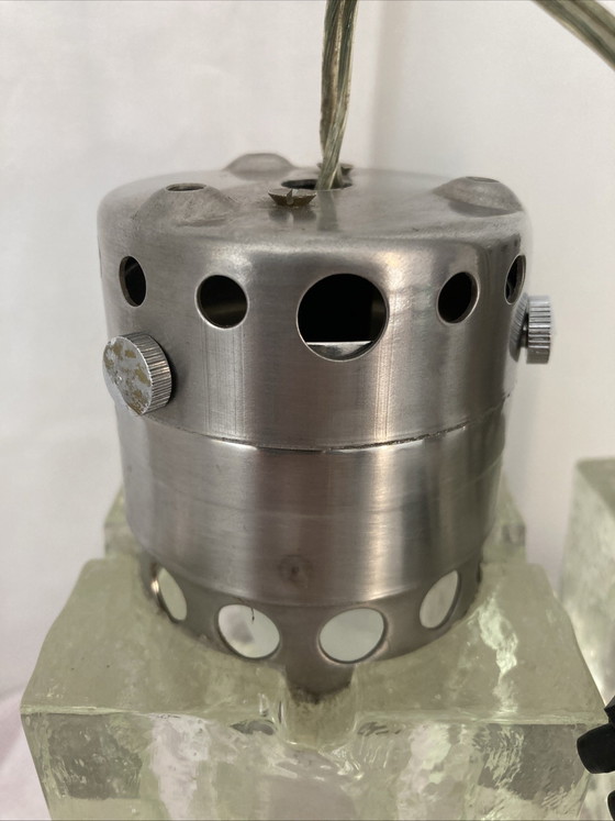 Image 1 of 2 faretti vintage di Sciolari per Poliarte, in vetro di Murano