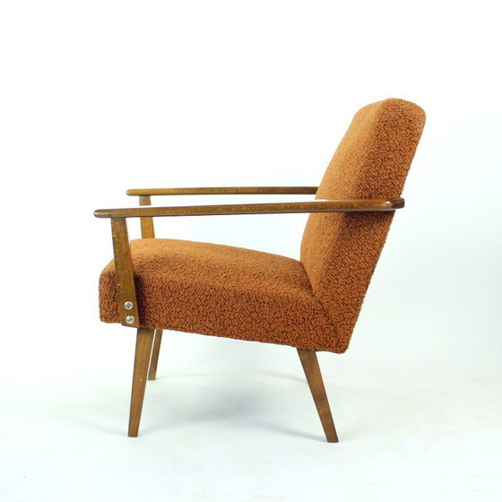 Image 1 of Par de sillones de estilo moderno de mediados de siglo, fabricados por Tatra en Checoslovaquia en la década de 1960.