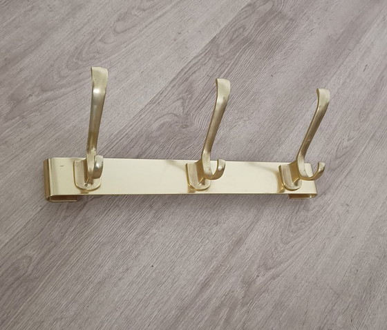 Fifties Brass Coat Rack (photo 7 of 7)