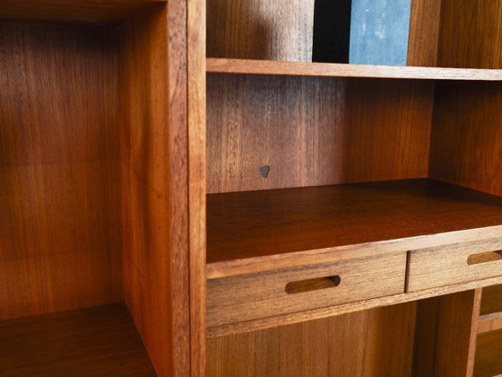 Image 1 of Set di librerie in teak, design danese, anni '70, designer: Kai Winding
