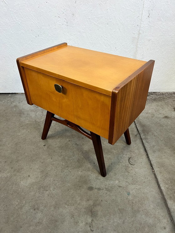 Image 1 of Set di comodini vintage, anni '50/'60, Paesi Bassi