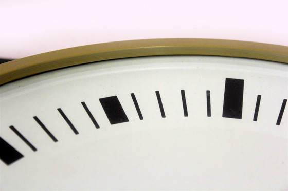 Image 1 of Vintage Industrial Wall Clock from Pragotron, 1970s