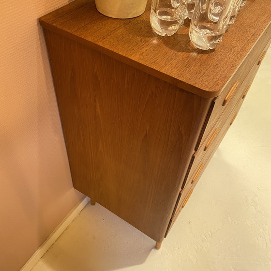 Image 1 of Swedish Teak Chest of Drawers, Years 50-60