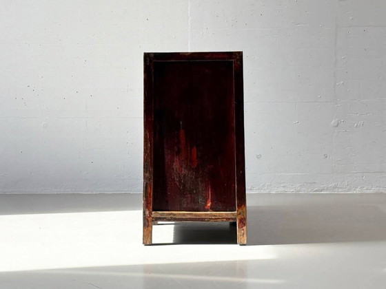 Image 1 of Cómoda de madera de olmo de la dinastía Qing, finales del siglo XIX