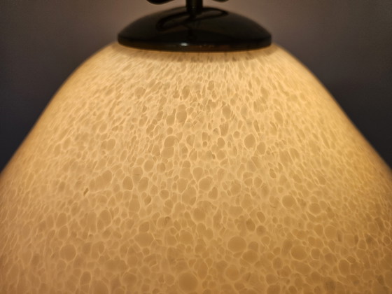 Image 1 of Italiaanse Hanglamp met gewolkt glas