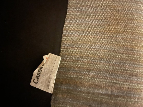 Image 1 of Maralunga 2-zitsbank, Cassina Vico Magistretti, eerste editie 1973, alpaca fluweel. Standaard banken.