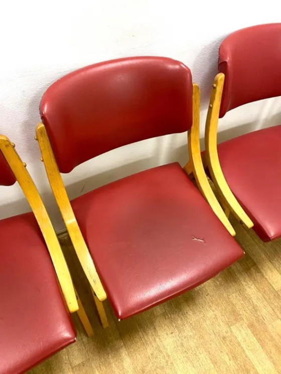 Image 1 of Set of 4 Chairs, Ludvík Volák, 1970s, Czechoslovakia