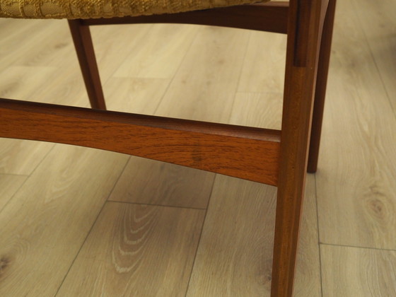 Image 1 of Satz von sechs Stühlen aus Teakholz, Dänisches Design, 1970er Jahre, Produktion: Dänemark