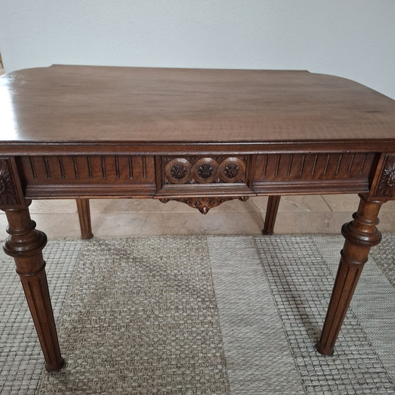 Image 1 of Antiker Couchtisch aus Mahagoni