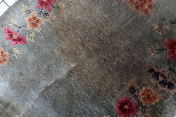 Image 1 of Tappeto cinese antico Art Déco fatto a mano, 90 cm x 145 cm, anni '20 - 1B394