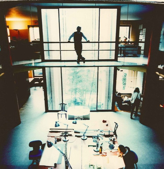 Image 1 of Nautilus-klok van Oscar Tusquets voor Mobles 114 1995