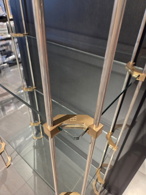 Peter Ghyczy Open Cabinet Glass Brass Chrome – Display cabinets (photo 2 of 7)