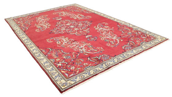 Image 1 of Original Persian rug Keshan, Kashan Red 342 x 237 cm Top condition Classic Antique
