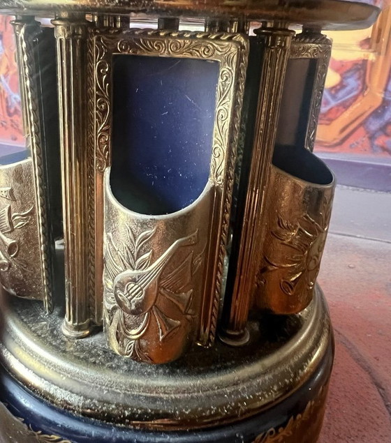 Image 1 of Swiss-made tobacco music box from 1960