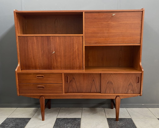Teak Highboard 1960s