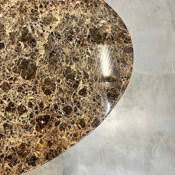 Image 1 of Knoll Saarinen Table tulipe haute - 198 cm - marron emperador