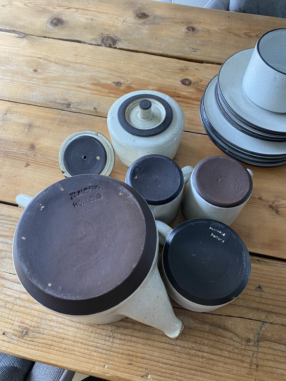 Image 1 of Set da caffè Zaalberg Holland in terracotta