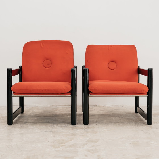 Image 1 of Pair of Schirolli Pierrot Armchairs, 1980s Modern Design