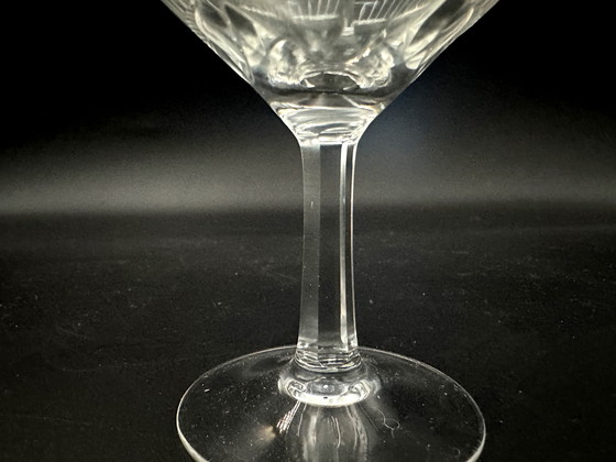 Image 1 of 6 x West Germany Likeurglazen Kristal 60s