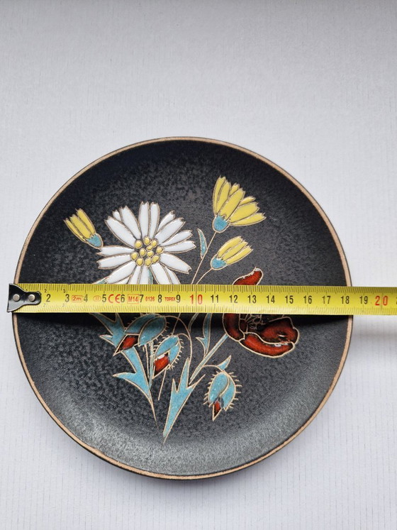 Image 1 of Ruscha.Floral wall pate.60'Germany.