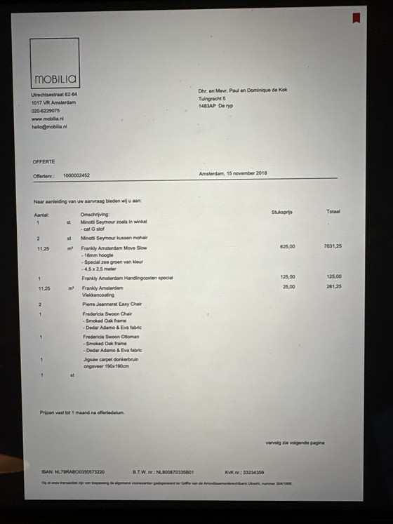 Image 1 of Luxury rug 4.3 x 2.5 Frankly Amsterdam