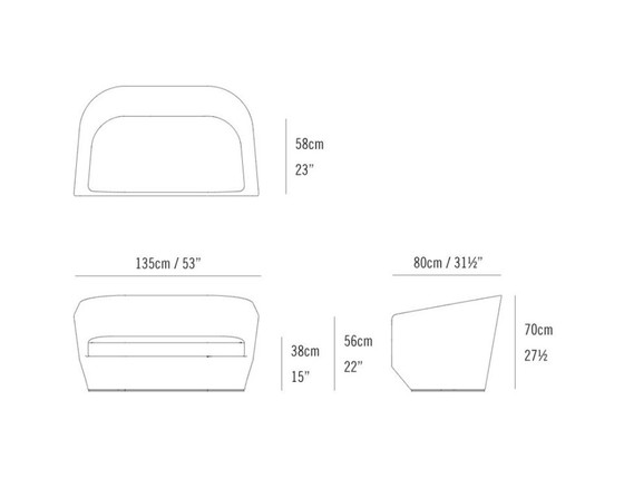 Image 1 of DIVANO A U / BENSEN