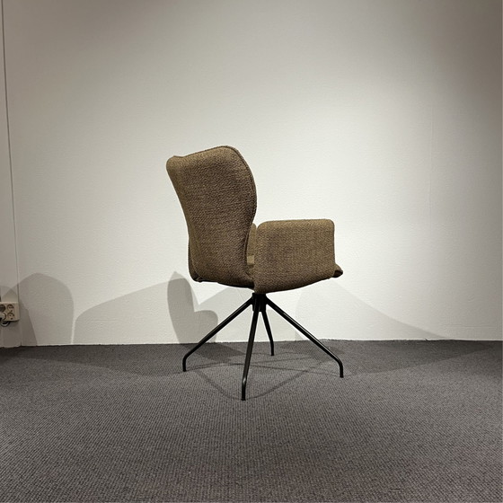 HEDesign Ralfie eetkamerstoel (set van 6) – Eetkamerstoelen, Plastic, Textile (photo 3 of 8)