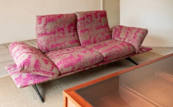 Image 1 of Koinor Design Bank 2-zits - Roze/Beige Gemêleerd