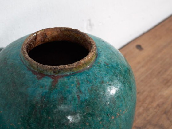 Jarrón esmaltado antiguo (c.1820) #19 – Jarrones (photo 12 of 28)