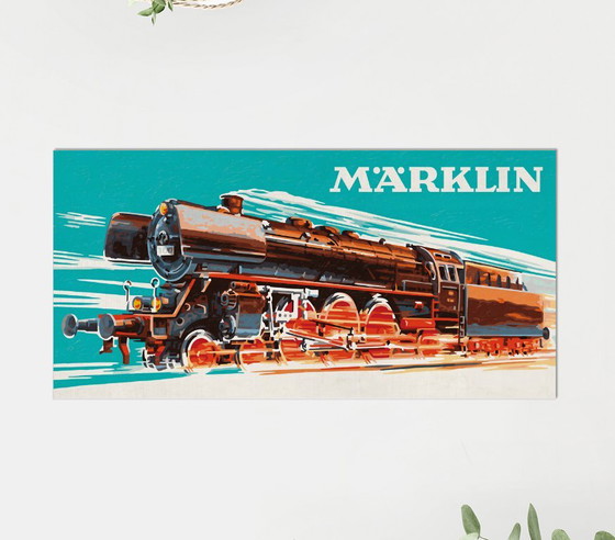 Affiche MARKLIN Locomotive Train Miniature – Décorations murales, Papier, Art Nouveau (photo 2 of 5)