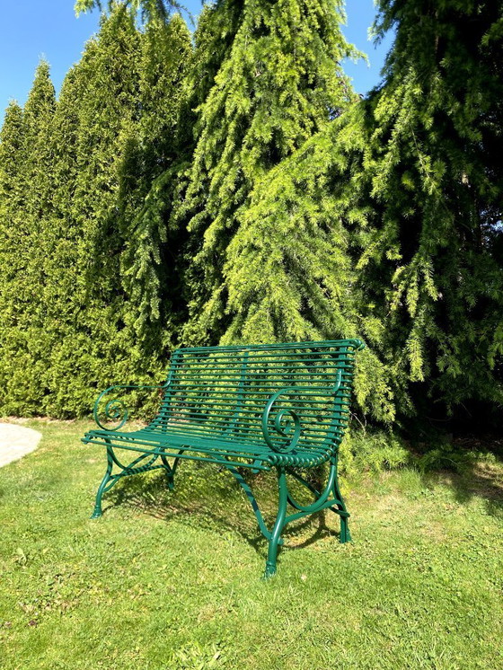 Image 1 of Banquette 2 places Arras - Vert foncé