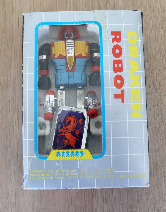 Image 1 of Dragon Robot Daikengo Shogun, Il Giocattolo Italia/Hong Kong, KO 1979, ¡completo!