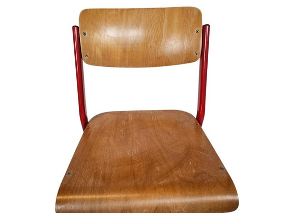 Image 1 of Casala - sedia per bambini - sedia da scuola - metallo - compensato - firmata - anni '80