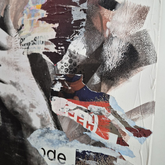 Image 1 of affiches de rue sur toile technique mixte