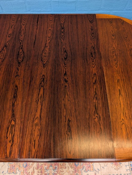 Image 1 of Tavolo da pranzo allungabile vintage, palissandro, anni '60