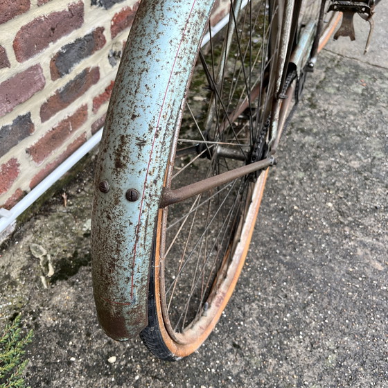Image 1 of 40's-50's fiets van Aleph
