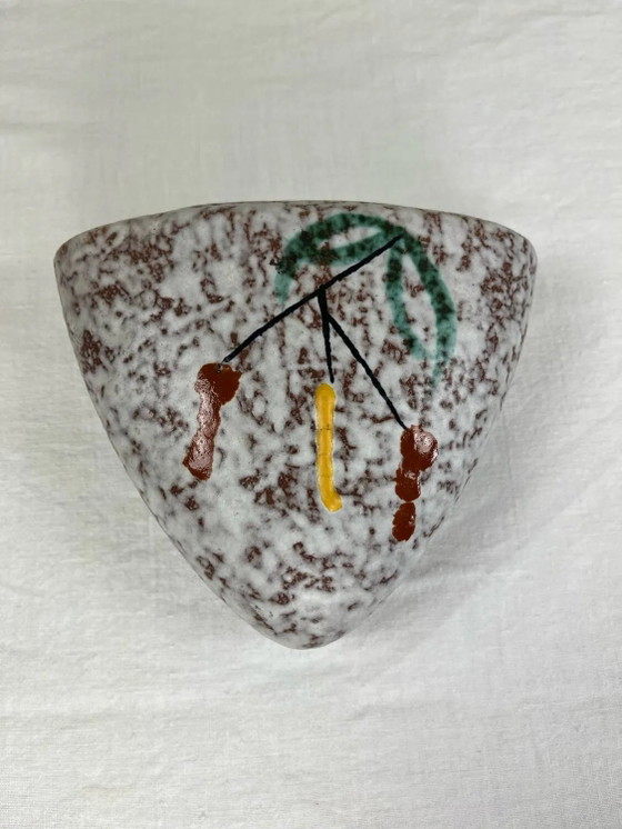 Vintage wall vase – Scheurich W-Germany, Ceramic (photo 4 of 7)