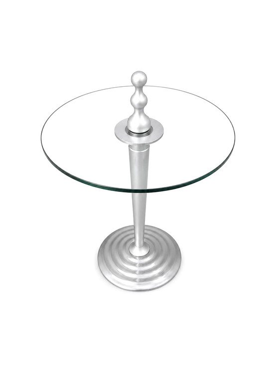 2 tables d'appoint Leolux Zygo – Glass, Metal (photo 5 of 6)