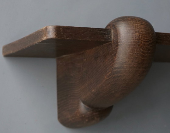 Image 1 of Amsterdam School, Art Deco Wall Shelf. 1920s